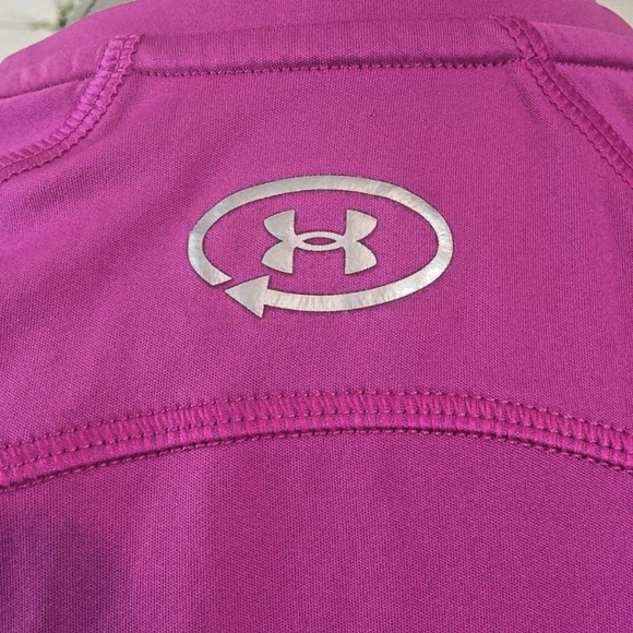 Under Armour Dry Fit Sz M Athletic top Akron Zips - Picture 5 of 6